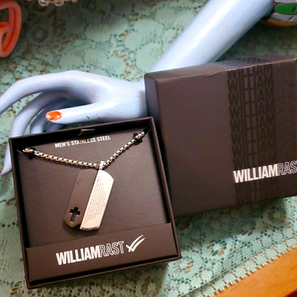 William Rast Other - William rast stainless steel dogtag necklace